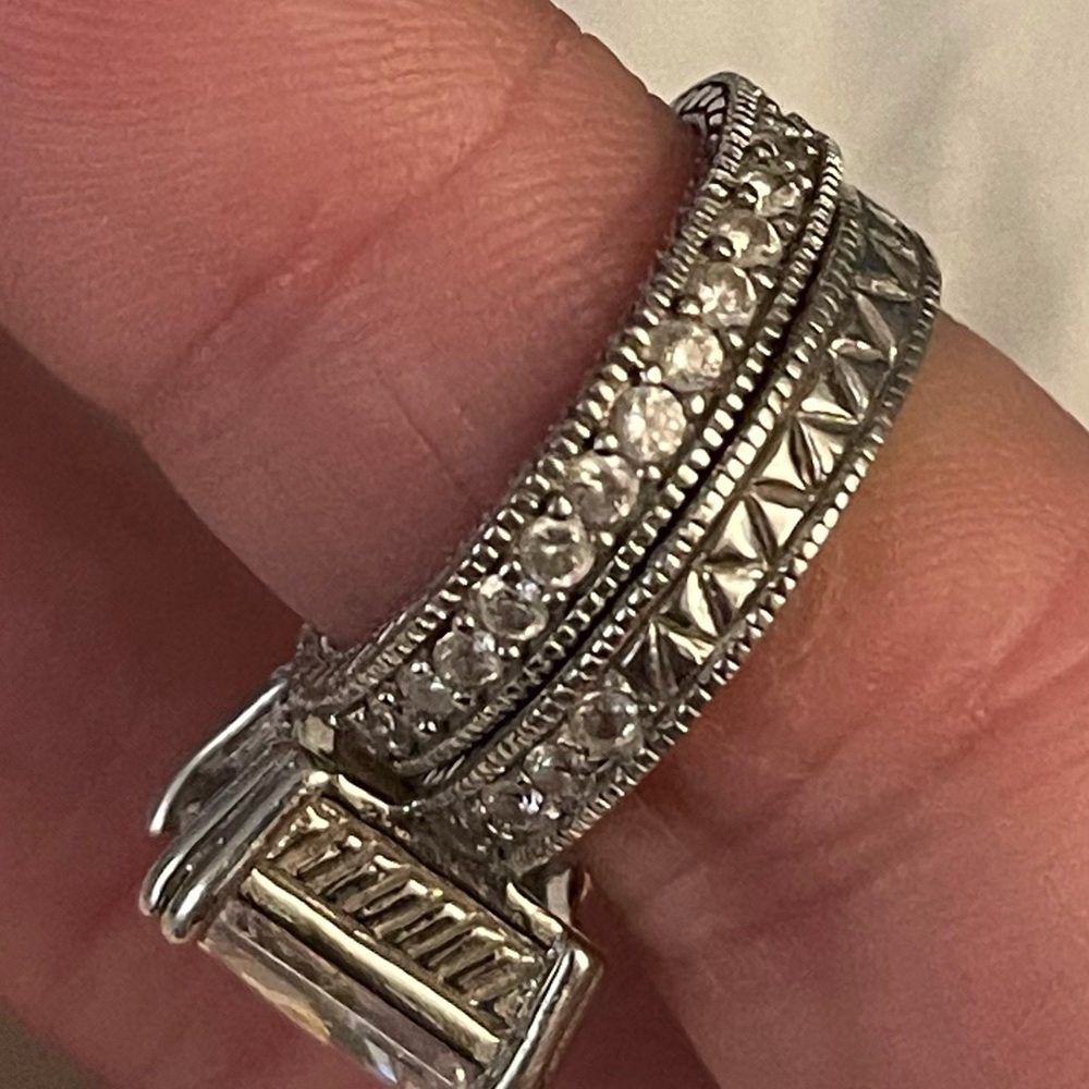 CZ ring set - Picture 3 of 3